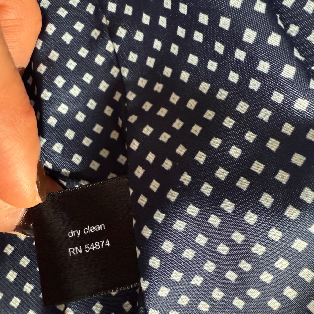 The Limited Navy Blue Tailored Blazer Office Career Jacket Size XS - Picture 8 of 10